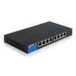 8Port Smart Gig PoEPlus Switch Online now