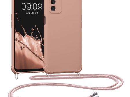 Funda Colgante kwmobile para OPPO A16   A16s   A54s - Silicona Mate con Correa Ajustable Embalaje Deteriorado Cheap