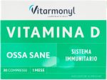 VITARMONYL - VITAMINA D - Suplemento a base de vitamina D3 - Para la absorción normal de calcio y fósforo - Favorece la normalidad de los huesos, la función muscular y el sistema inmunológico - 30 comprimidos Embalaje Deteriorado (Cad: 30 04 2026) Online Hot Sale