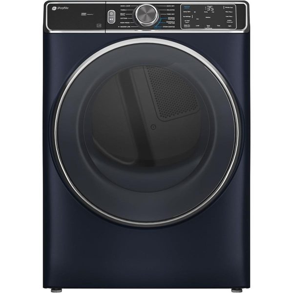 GE Profile 7.8 cu. ft. Front Loading Electric Dryer with Steam and Sanitize Cycle PFD87ESMVRS Online Sale