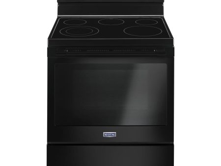 Maytag 30-inch Freestanding Electric Range with Precision Cooking™ System YMER6600FB For Discount