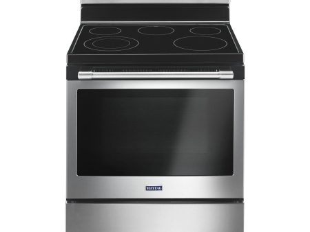 Maytag 30-inch Freestanding Electric Range with Precision Cooking™ System YMER6600FZ Online Hot Sale