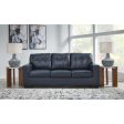 Signature Design by Ashley Santorine Stationary Leather Match Sofa 2170738C For Discount