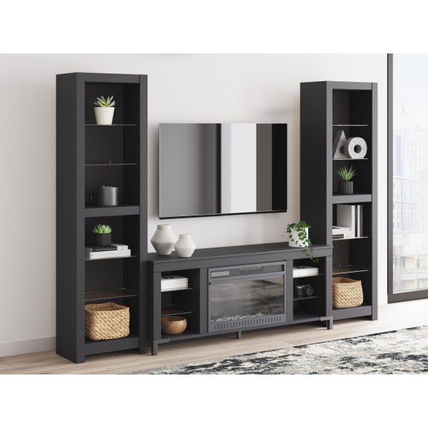 Signature Design by Ashley Cayberry 3 pc Entertainment Center with Electric Fireplace W2721-168 W2721-24 W2721-24 For Sale