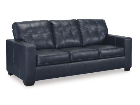 Signature Design by Ashley Santorine Stationary Leather Match Sofa 2170738C For Discount