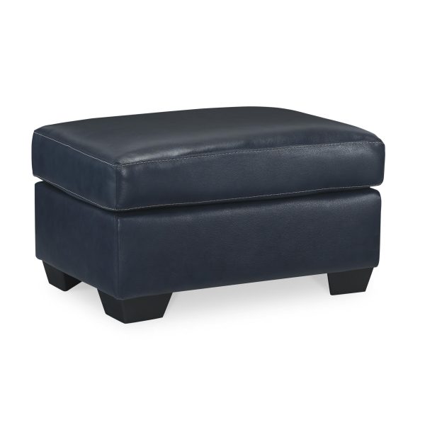 Signature Design by Ashley Santorine Leather Match Ottoman 2170714C Sale