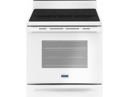 Maytag 30-inch Freestanding Electric Range with Precision Cooking™ System YMER6600FW Discount