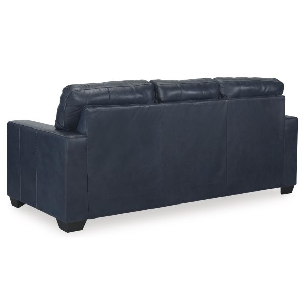 Signature Design by Ashley Santorine Stationary Leather Match Sofa 2170738C For Discount