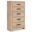 Signature Design by Ashley Sanginlane 5-Drawer Chest B3787-46 Fashion