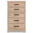 Signature Design by Ashley Sanginlane 5-Drawer Chest B3787-46 Fashion