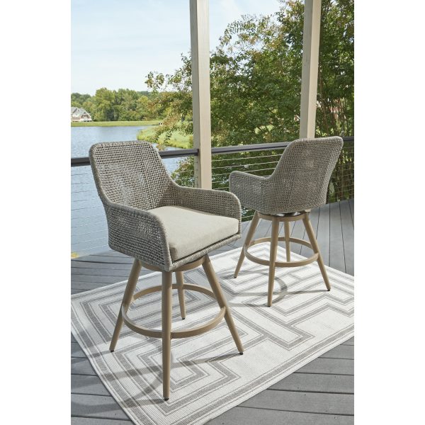 Signature Design by Ashley Seton Creek P798-130 Barstool with Cushion Fashion