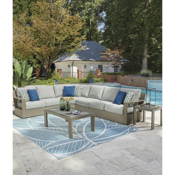 Signature Design by Ashley Kimpton Isle P704P4 4 pc Outdoor Sectional For Cheap