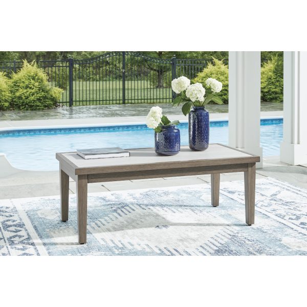 Signature Design by Ashley Rainier Ranch P701-701 Rectangular Cocktail Table Hot on Sale