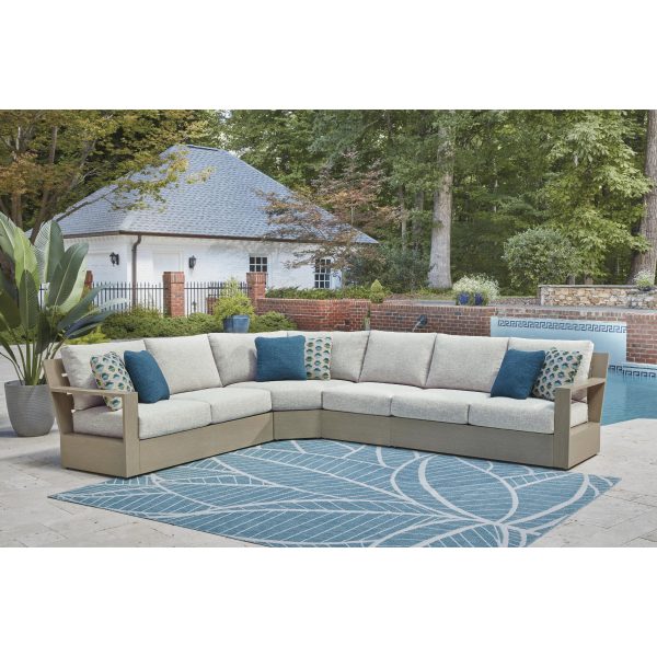 Signature Design by Ashley Kimpton Isle P704P4 4 pc Outdoor Sectional For Cheap