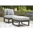 Signature Design by Ashley Beachloft P490-814 Ottoman with Cushion Cheap