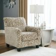 Signature Design by Ashley Dovemont Stationary Fabric Chair with Ottoman 4040108 4040121 Online now