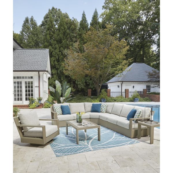 Signature Design by Ashley Kimpton Isle P704P4 4 pc Outdoor Sectional For Cheap