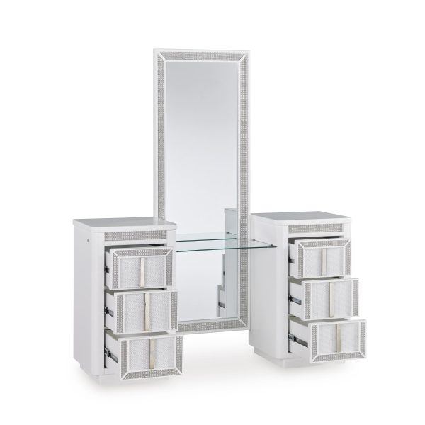 Signature Design by Ashley Chalanna Vanity Set B822-22 B822-25 Discount