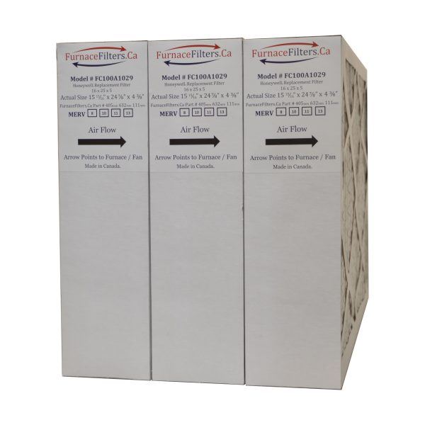 16x25x4 3 8 Honeywell Sized Replacement Filter. Actual Size 15 15 16 x 24 7 8 x 4 3 8. MERV 11. Case of 3 Made by Furnace Filters.Ca Cheap