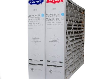 Carrier FILCCCAR0020 Furnace Filter Size 20 x 25 x 4 5 16. MERV 8. Case of 2 Discount